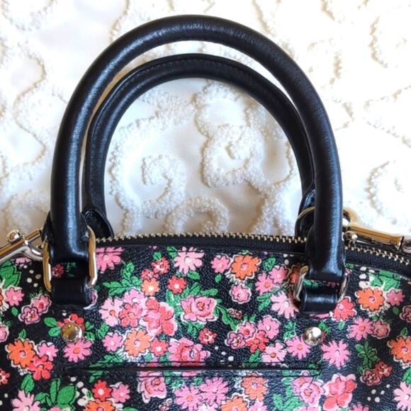 COACH 🌷 Posey Mini Sierra Satchel Crossbody - Picture 6 of 14